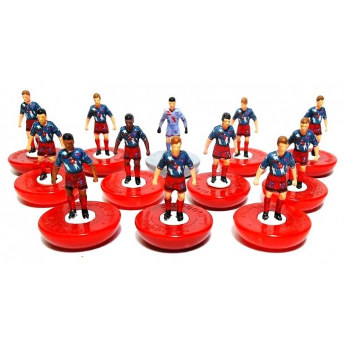 Subbuteo Andrew Table Soccer USA 1994 World Cup Team on Classic Hasbro bases